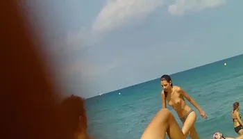 Hot Topless Voyeur Beach Teens Video