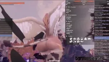 Gameplay - breeders of the nephelym - Lamassu Hybrid, Big Tit, Fat ASS