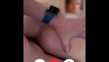 FaceTiming best friend whilst fucking his wife bareback amateur