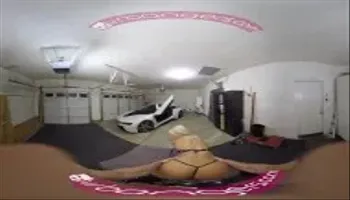 VRBANGERS- Robber Fucks Busty Milf Bridgette B In The Garage