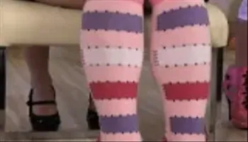 Horny CFNM girls celebrate 18th birthday of their friend