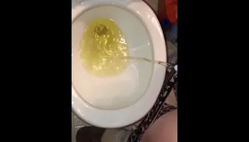 MILF uses the Go Girl / She Wee device to go Pee standing up for first time