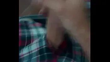 Rubbing my dick