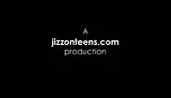 Young sluts gobble down a stiff cock