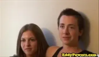 Retro teen couple trio with old pervert POV