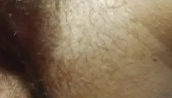 Close up of very hairy pussy! Hairy fetish!