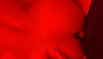Fucking my girlfriend with a red light